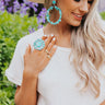 Chic Efforts Turquoise Ring Image - 1