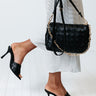 Charming Retreat Woven Crossbody In Black Image - 1
