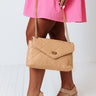 Sweet Notion Quilted Crossbody In Iced Latte Image - 1
