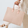 Champagne Suggestions Tote In Pink Image - 1