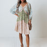 Daily Dreamer Floral Shift Dress In Sky Blue Image - 1