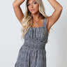 Pretty Miracles Leopard Romper In Riverside Image - 1