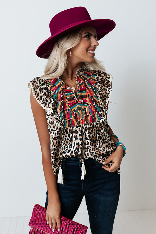 Legacy Luxe Embroidered Top Image - 1