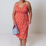 Waves And Wishes Midi Dress Curves Image - 1