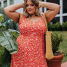 Papaya Pretty Floral Dress Curves Image - 1