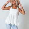 Beloved Beauty Top In White Image - 1