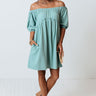 Certified Chic Babydoll Dress In Ocean Wave Image - 1