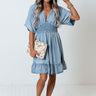 High Praise Smocked Babydoll Dress Image - 1