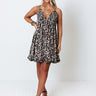 Ivy Dawn Floral Babydoll Dress In Black Image - 1
