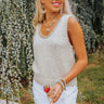 Truly Talented Knit Top In Light Sage Image - 1