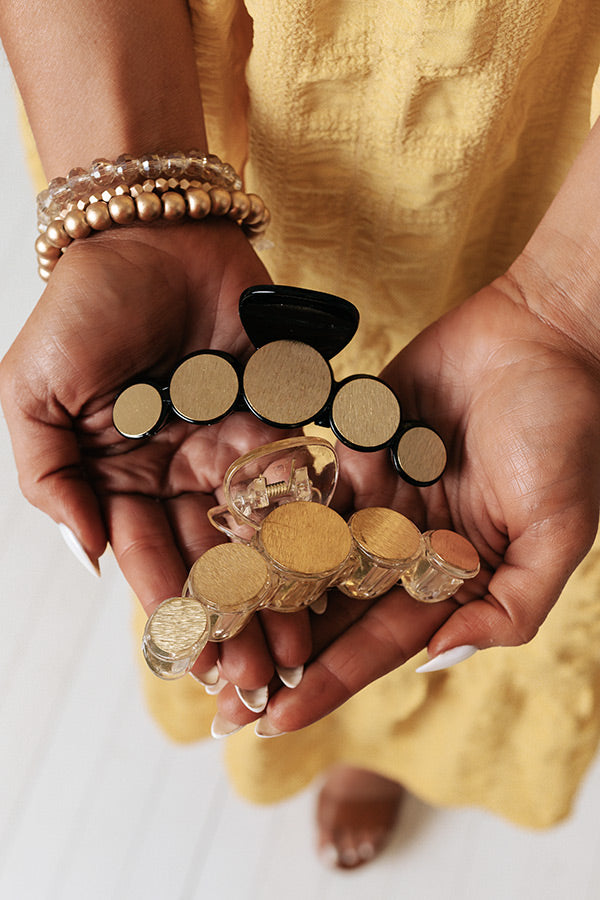 Toast On The Coast Hair Claw Clip Set Image - 1