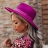 Berkshires Brunch Wool Fedora In Orchid Image - 1
