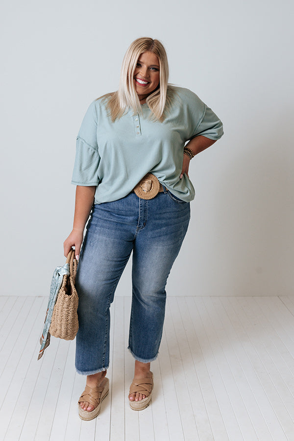 Imagine The Best Shift Top In Island Paradise   Curves Image - 2