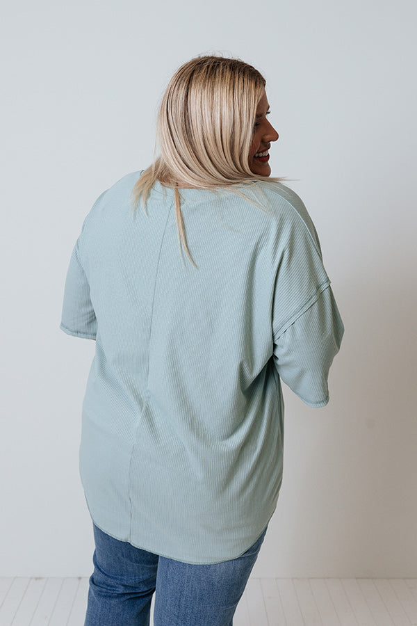 Imagine The Best Shift Top In Island Paradise   Curves Image - 4