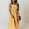 Chic Efforts Midi Dress In Primrose Yellow Image - 1