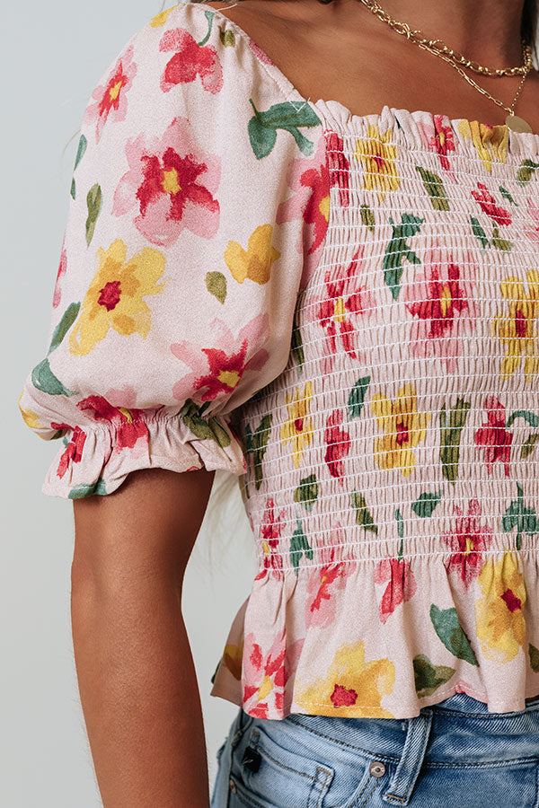 Bohemian Dreams Smocked Top Image - 2