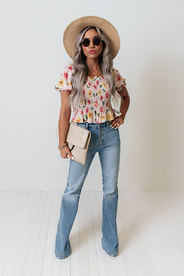 Bohemian Dreams Smocked Top Image - 4