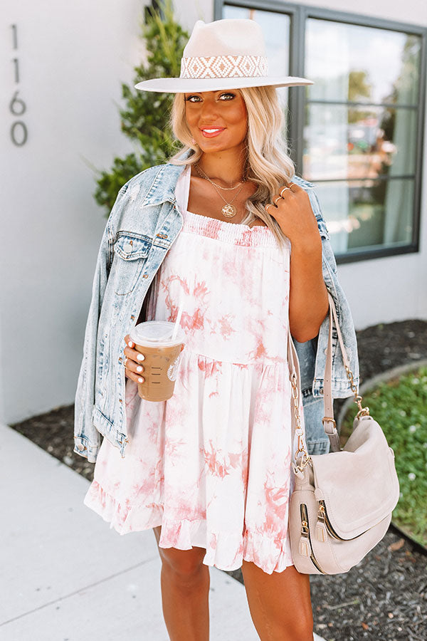 Polaroid Snaps Tie Dye Dress Image - 2