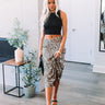 World Premiere Leopard Midi Skirt Image - 1