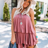 Honey So Sunny Romper In Rustic Rose Image - 1