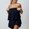 Honey So Sunny Romper In Navy Image - 1