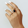 Sweet Daybreak Ring Set In Black Image - 1