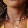 Alamo Kisses Necklace In Gold Image - 1