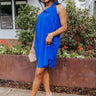 Stunning Ways Shift Dress In Royal Blue Image - 1