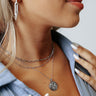 Effortless Success Layered Necklace In Silver Image - 1