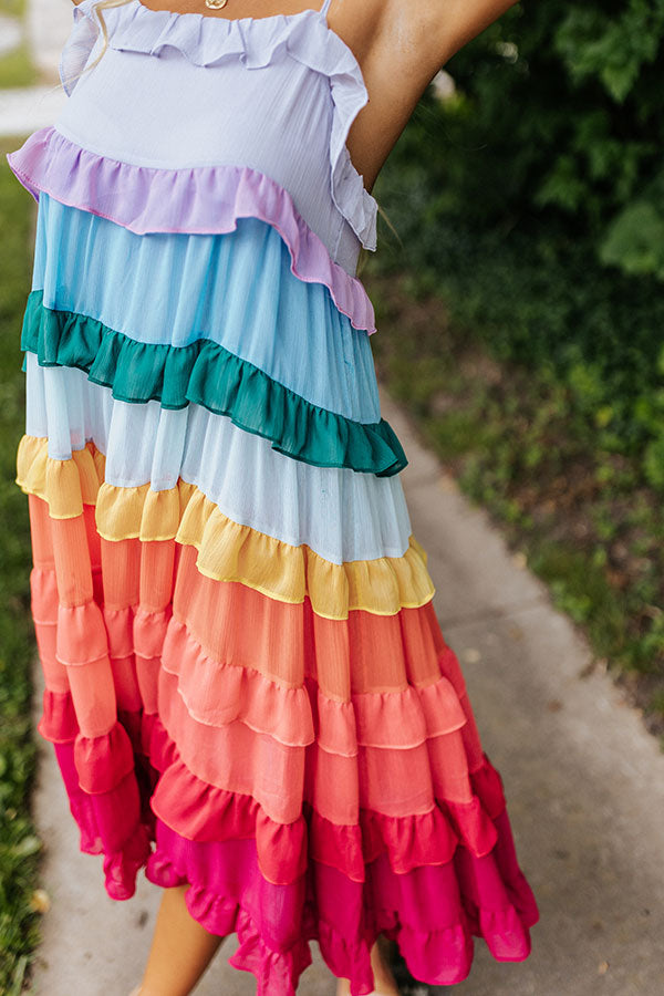 Unspoken Moment Tiered Midi Image - 3