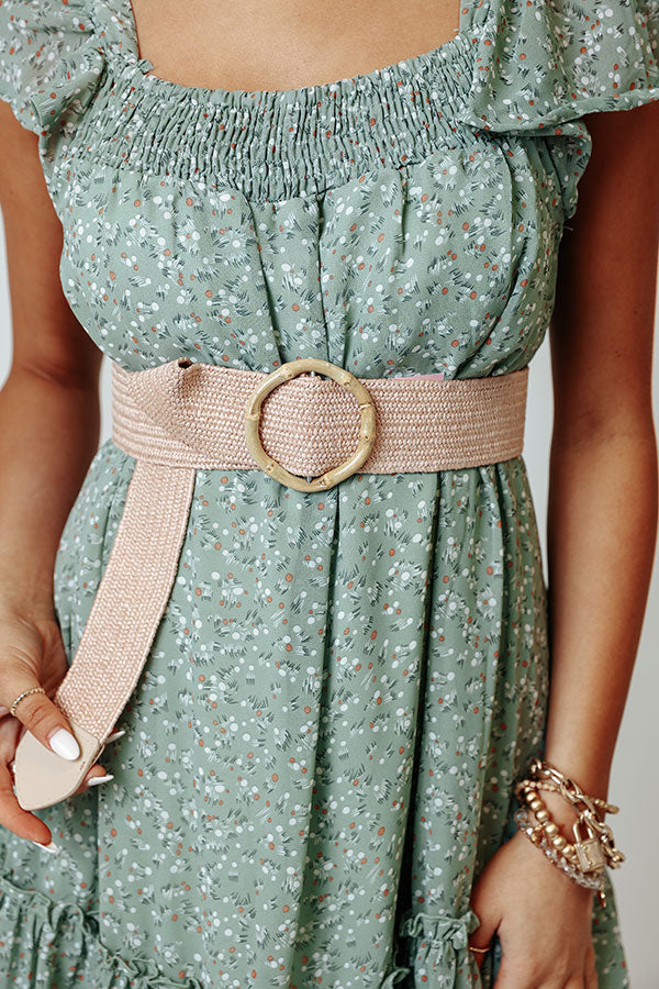 Local Dive Woven Belt In Latte Image - 3