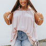 Take On The World Shift Top In Light Pink Curves Image - 1
