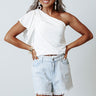Renowned Love Shift Top In White Image - 1
