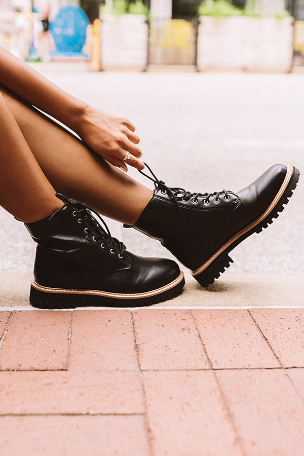 The Bellatorra Faux Leather Boot Image - 4