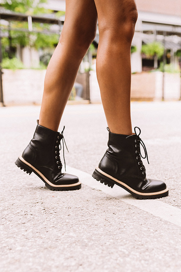 The Bellatorra Faux Leather Boot Image - 2