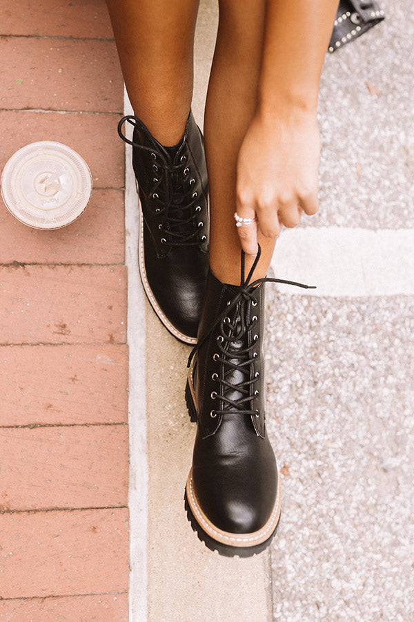 The Bellatorra Faux Leather Boot Image - 5