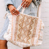 Rose And Gold Embellished Tote Image - 1
