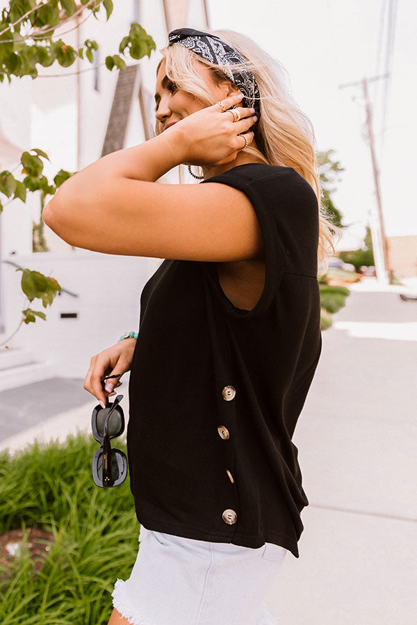 Lovely Dear Shift Top In Black Image - 5