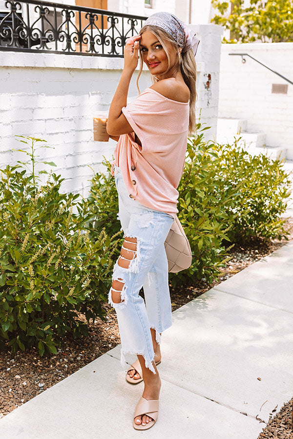 Lovely Dear Shift Top In Pink Image - 1