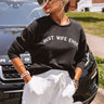 Best Wife Ever Sweatshirt In Black Image - 1