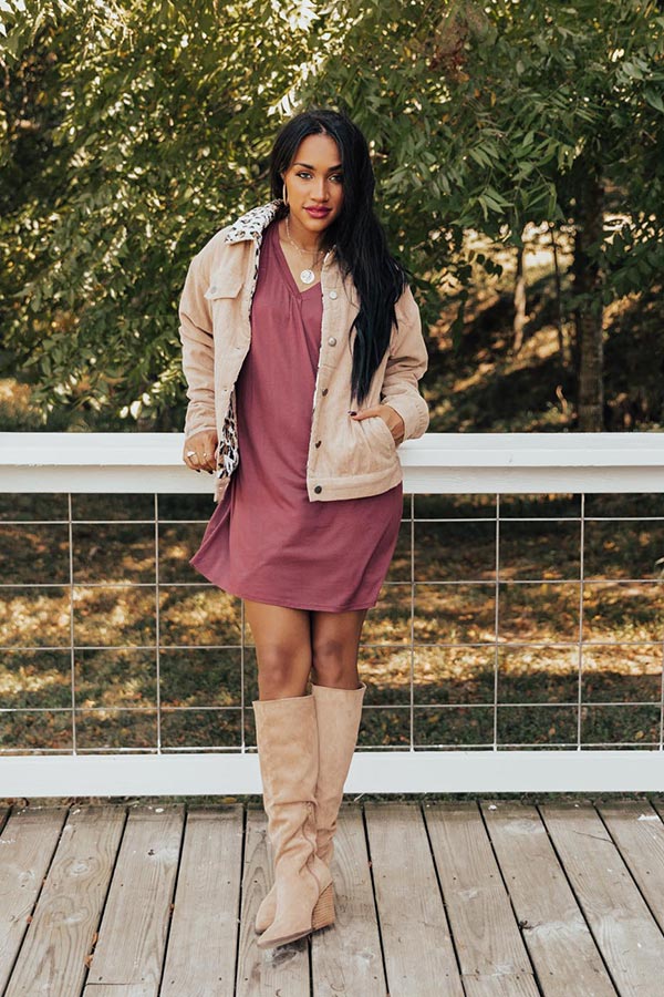 Denver Mountains Corduroy Jacket Image - 2