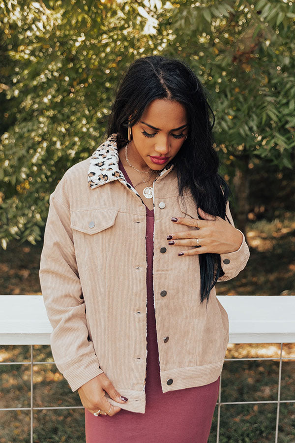 Denver Mountains Corduroy Jacket Image - 3