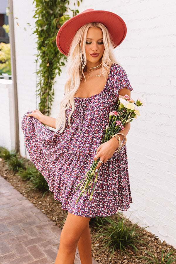 Successfully Chic Shift Dress In Orchid Image - 4