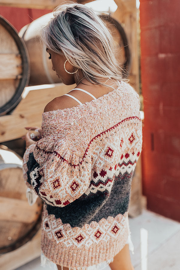 Cider Falls Knit Sweater Image - 4