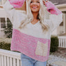 Hometown Roots knit Sweater In Hot Pink Image - 1