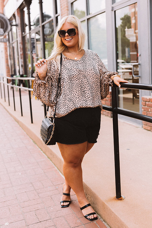 Dreams Come True Leopard Shift Top Curves Image - 2