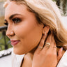 Kendra Scott Maggie Huggie Earrings in Gold Filigree Image - 1
