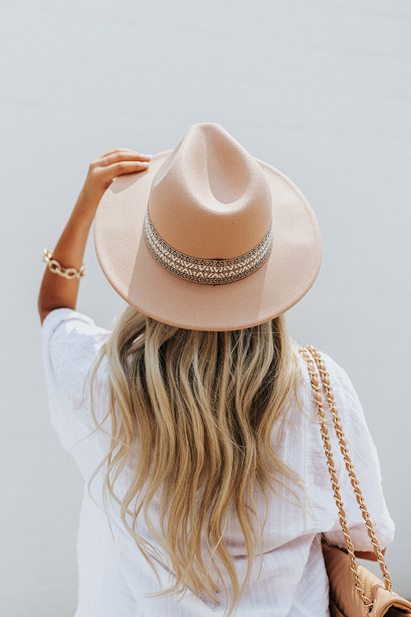 Daytime Romance Felt Fedora Image - 1