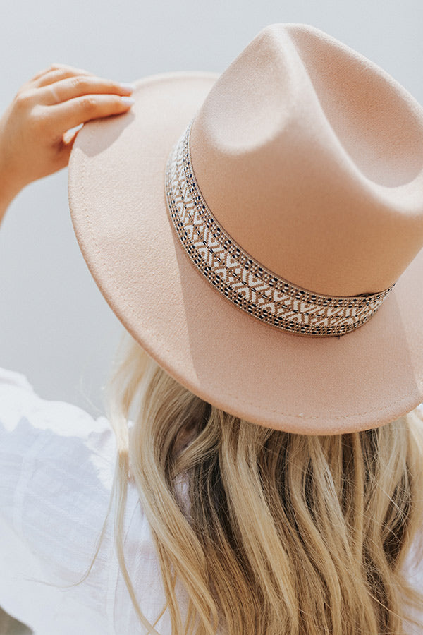 Daytime Romance Felt Fedora Image - 4