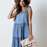 Love Brought Me Here Chambray Midi Image - 1